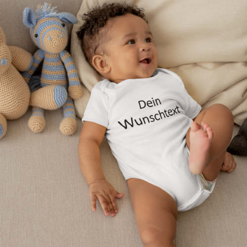 Babybody: Dein Wunschtext (individuell)