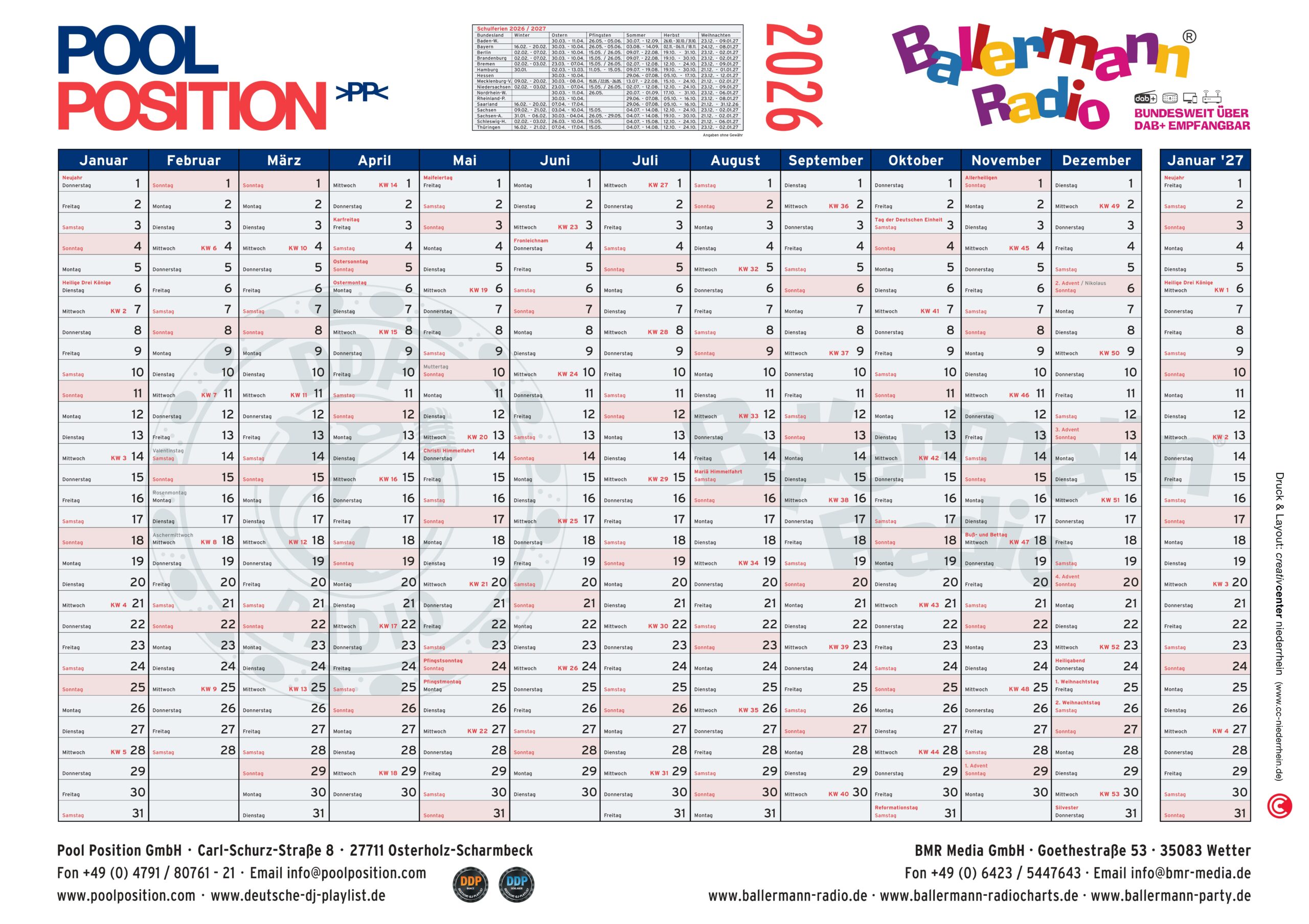 Kalender 2026 - 3